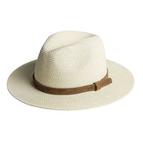 Panama Hat Summer Sun Hats for Women Man Beach Straw Hat for Men UV Protection Cap chapeau femme 2020 aidase-shop