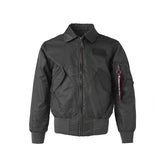Aidase Dropship Tactical Army Military CWU/45P Bomber Jacket Men Flight Baseball Top Gun Black B3 Airforce Pilot Flight Wind Breaker aidase-shop