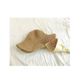 brand WOMEN Summer Hats Sun Beach Panama Straw hat Wide Wave Brim Folded Outdoor CAPS Leisure Holiday Raffia Cap visors hat aidase-shop