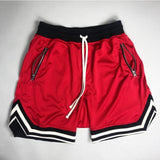Men's Casual Shorts Hip Hop Streetwear Male Gyms Fitness Short Pants Joggers Sportswear Bottoms Bodybuilding Men Shorts Homme aidase-shop