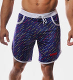 New Men Fitness Bodybuilding Shorts Man Summer  Workout Male Breathable Mesh Quick Dry Sportswear Jogger Beach Short Pants aidase-shop
