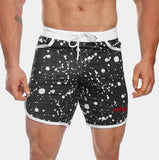 New Men Fitness Bodybuilding Shorts Man Summer  Workout Male Breathable Mesh Quick Dry Sportswear Jogger Beach Short Pants aidase-shop