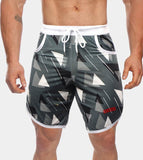 New Men Fitness Bodybuilding Shorts Man Summer  Workout Male Breathable Mesh Quick Dry Sportswear Jogger Beach Short Pants aidase-shop