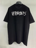Aidase 2022 Summer Outfits Sticker Vetements Women Men T-Shirts 1:1 High quality Oversize 280g Combed Cotton Vetements Tees Vetements T shirt aidase-shop