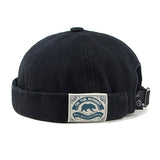 Fashion Men Docker Cap Skullcap Retro Sailor Cap Beanie Hats Men Women Warm Bucket Cap Brimless Hat Skullcap Bonnet Dad Caps aidase-shop