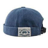 Fashion Men Docker Cap Skullcap Retro Sailor Cap Beanie Hats Men Women Warm Bucket Cap Brimless Hat Skullcap Bonnet Dad Caps aidase-shop