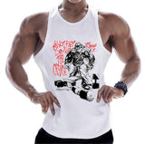 2021 new gyms clothing cotton bodybuilding tank top bodybuilder mens ropa hombre tops singlet erkek sleeveless singlet men aidase-shop