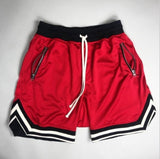 New Men's Casual Shorts Hip Hop Streetwear Male Gyms Fitness Short Pants Joggers Sportswear Bottoms Bodybuilding Homme Shorts aidase-shop
