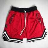 New Men's Casual Shorts Hip Hop Streetwear Male Gyms Fitness Short Pants Joggers Sportswear Bottoms Bodybuilding Homme Shorts aidase-shop