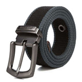 Aidase Military Tactical Canvas Belt for Men Women Metal Pin Detachable Buckle Waist Strap Belts for Jeans ceintures 130 140 150 160cm aidase-shop