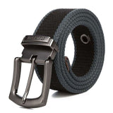 Aidase Military Tactical Canvas Belt for Men Women Metal Pin Detachable Buckle Waist Strap Belts for Jeans ceintures 130 140 150 160cm