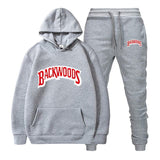 Brand New Men Set Fashion Tracksuit Lined Thick Sweatshirt + Pants Sportswear Suit Male Winter Suit Drop shipping aidase-shop