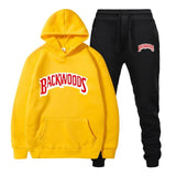 Brand New Men Set Fashion Tracksuit Lined Thick Sweatshirt + Pants Sportswear Suit Male Winter Suit Drop shipping aidase-shop