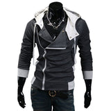 Swag Zipper Cardigan Hoodies Men Fashion Hooded Sweatshirts Spring Spring Sportswear Long Sleeve Slim Tracksuit Jacket