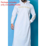 New Mens Jubba Thobe Arabic Islamic Clothing Winter Muslim Saudi Arabia Arabic Abaya Dubai Long Robes Traditional Kaftan Sweater aidase-shop