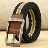 Aidase Canvas Belt Outdoor Tactical Belt Unisex High Quality Canvas Belts for Jeans Male Luxury Casual Straps Ceintures aidase-shop