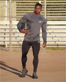 Aidase Mens Long Sleeve T Shirt Camouflage Fitness T-shirt Spring Slim Shirts Male Tops Leisure Bodybuilding Long Sleeve Quick-dry Tee aidase-shop