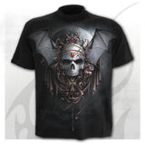 6XL New design Skull t-shirt men black t-shirt funny punk rock clothes 3d printing t-shirt hip hop men's summer street clothing aidase-shop