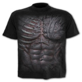 6XL New design Skull t-shirt men black t-shirt funny punk rock clothes 3d printing t-shirt hip hop men's summer street clothing aidase-shop