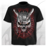 6XL New design Skull t-shirt men black t-shirt funny punk rock clothes 3d printing t-shirt hip hop men's summer street clothing aidase-shop