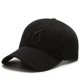 New York 3D Embroidery Baseball Cap 100% Cotton MY Dad Hat Letter Snapback Summer Sun Fashion Hip Hop aidase-shop