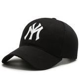 New York 3D Embroidery Baseball Cap 100% Cotton MY Dad Hat Letter Snapback Summer Sun Fashion Hip Hop aidase-shop