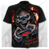 Aidase T shirt Men Skeleton T-shirt Punk Rock Tshirt 3d Print oversized t shirt Vintage Men Clothing Summer black tops Plus Size aidase-shop