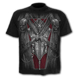 Aidase T shirt Men Skeleton T-shirt Punk Rock Tshirt 3d Print oversized t shirt Vintage Men Clothing Summer black tops Plus Size aidase-shop