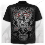 Aidase T shirt Men Skeleton T-shirt Punk Rock Tshirt 3d Print oversized t shirt Vintage Men Clothing Summer black tops Plus Size aidase-shop