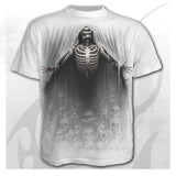 2020Men Women Children Skull T Shirts Fashion Summer Short Sleeve Ghost Rider Cool T-shirt 3D Print Tops Harajuku Streetwear Tee aidase-shop