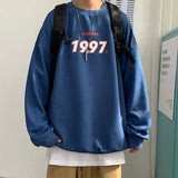 Aidase Spring Men Casual Sweatshirts Harajuku 1997 Printed Men Oversized Hoodies 2021 Korean Man Casual Loose Pullovers aidase-shop