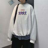 Privathinker Spring Men Casual Sweatshirts Harajuku 1997 Printed Men Oversized Hoodies 2021 Korean Man Casual Loose Pullovers aidase-shop