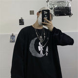 Aidase Men Long Sleeve T-shirts Autumn Print Gothic Vintage Ulzzang Cozy High Street Streetwear 5XL Baggy Korean Trendy Harajuku BF New aidase-shop