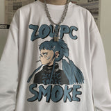 Aidase Men Long Sleeve T-shirts Autumn Print Gothic Vintage Ulzzang Cozy High Street Streetwear 5XL Baggy Korean Trendy Harajuku BF New aidase-shop