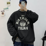 Aidase Spring Men Casual Sweatshirts Harajuku 1997 Printed Men Oversized Hoodies 2021 Korean Man Casual Loose Pullovers aidase-shop