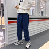 Neploha Korean Solid Color Men's Straight Denim Pants 2020 Harajuku Man Streetwear Loose Casual Jeans Trousers Man Clothing aidase-shop