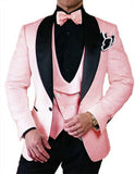 Aidase Mens Wedding Suits 2021 Italian Design Custom Made Black Smoking Tuxedo Jacket 3 Piece Groom Terno Suits For Men aidase-shop