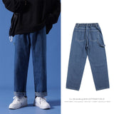 Privathinker Men Streetwear Blue Jeans 2020 Women Black Jeans Korean Fashions Harem Pants Male Denim Pants OverSize aidase-shop