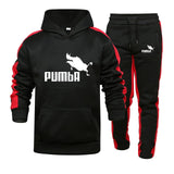 2021New Adios Men's Autumn Winter Sets Zipper Hoodie+Pants Pieces Casual Tracksuit Male Sportswear Gym Brand Clothing Sweat Suit aidase-shop