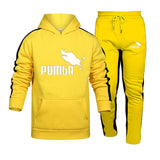 2021New Adios Men's Autumn Winter Sets Zipper Hoodie+Pants Pieces Casual Tracksuit Male Sportswear Gym Brand Clothing Sweat Suit aidase-shop