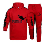 2021New Adios Men's Autumn Winter Sets Zipper Hoodie+Pants Pieces Casual Tracksuit Male Sportswear Gym Brand Clothing Sweat Suit aidase-shop