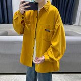 Aidase Simple Retro Check Jacket Tide Boy Japanese Street Autumn And Winter Wild Plaid Jacket Thick Shirt aidase-shop