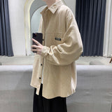 Aidase Simple Retro Check Jacket Tide Boy Japanese Street Autumn And Winter Wild Plaid Jacket Thick Shirt aidase-shop
