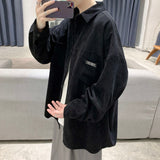 Aidase Simple Retro Check Jacket Tide Boy Japanese Street Autumn And Winter Wild Plaid Jacket Thick Shirt aidase-shop