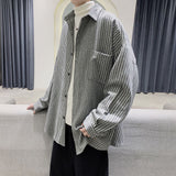 Aidase Simple Retro Check Jacket Tide Boy Japanese Street Autumn And Winter Wild Plaid Jacket Thick Shirt aidase-shop