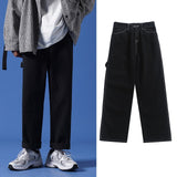 Privathinker Men Streetwear Blue Jeans 2020 Women Black Jeans Korean Fashions Harem Pants Male Denim Pants OverSize aidase-shop
