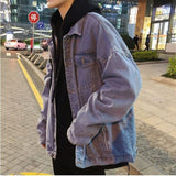 Aidase Men Jackets Denim Loose Streetwear All-match Leisure Mens Outwear Chic Vintage Autumn Retro Korean Style Fashion Solid aidase-shop