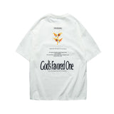 Summer Print T-shirt Men Half Sleeve Tee Shirt Fashion Brand Fashion Streetwear Loose Japan Style Oversize Top Men 2020 aidase-shop
