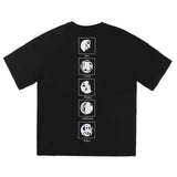 Summer Print T-shirt Men Half Sleeve Tee Shirt Fashion Brand Fashion Streetwear Loose Japan Style Oversize Top Men 2020 aidase-shop