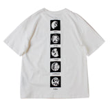 Summer Print T-shirt Men Half Sleeve Tee Shirt Fashion Brand Fashion Streetwear Loose Japan Style Oversize Top Men 2020 aidase-shop